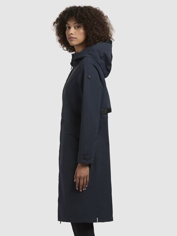khujo Between-seasons coat 'Femke' in Blue