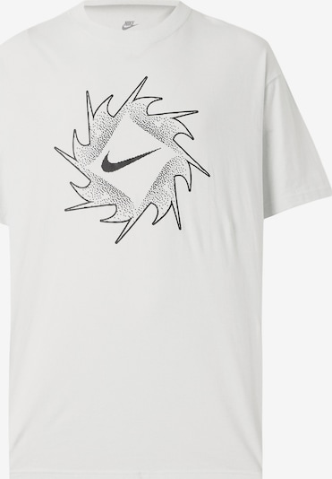 XS dydžio Marškinėliai iš Nike Sportswear, spalva – juoda / balta, Prekių apžvalga