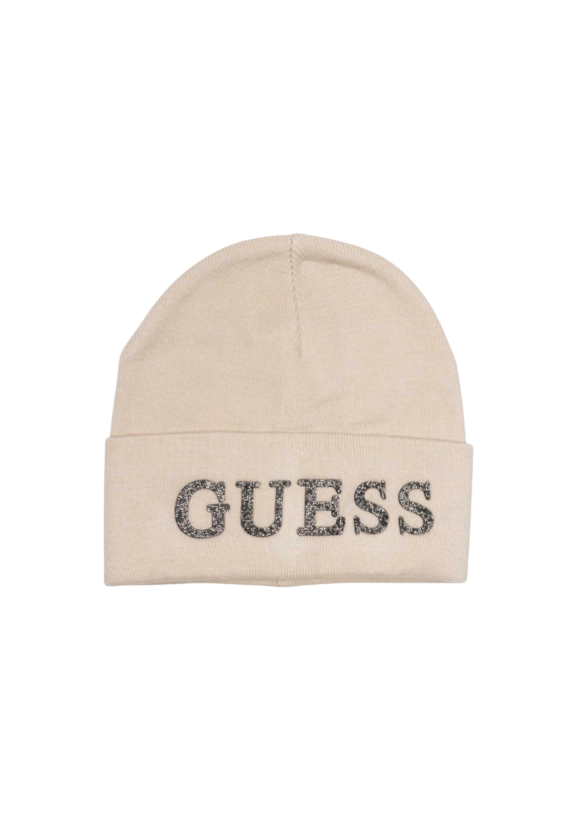 Bonnet GUESS en gris : devant