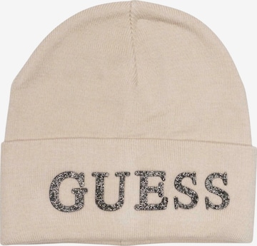 Bonnet GUESS en gris : devant