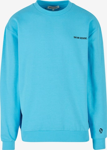 9N1M SENSE Sweatshirt in Blau: predná strana