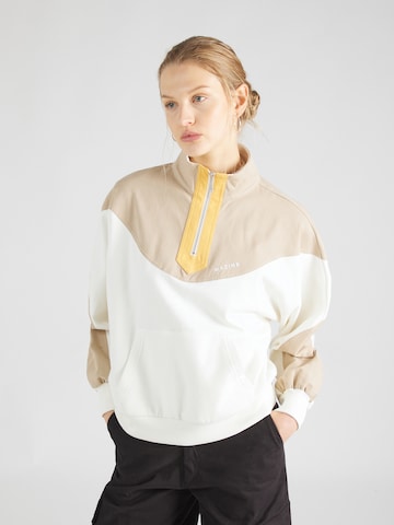 Sweat-shirt 'Vera' mazine en beige : devant