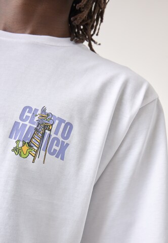 Cleptomanicx Shirt in White