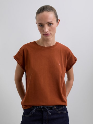 Scalpers Tričko 'Scplainskull' - Červená