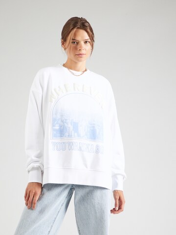 BOSS Sweatshirt 'Eteia' in Weiß: Vorderseite