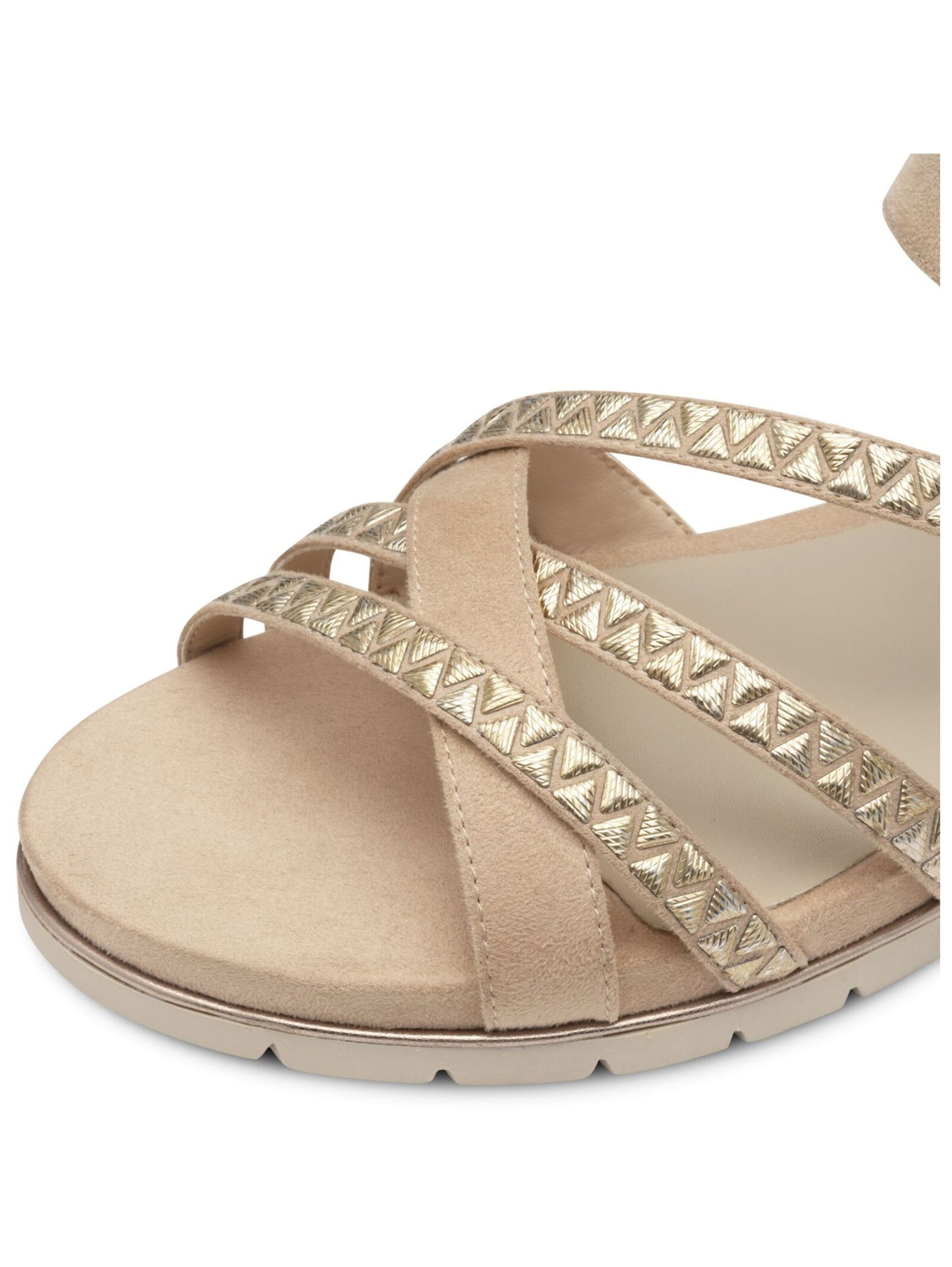 Sandales à lanières Tamaris en beige