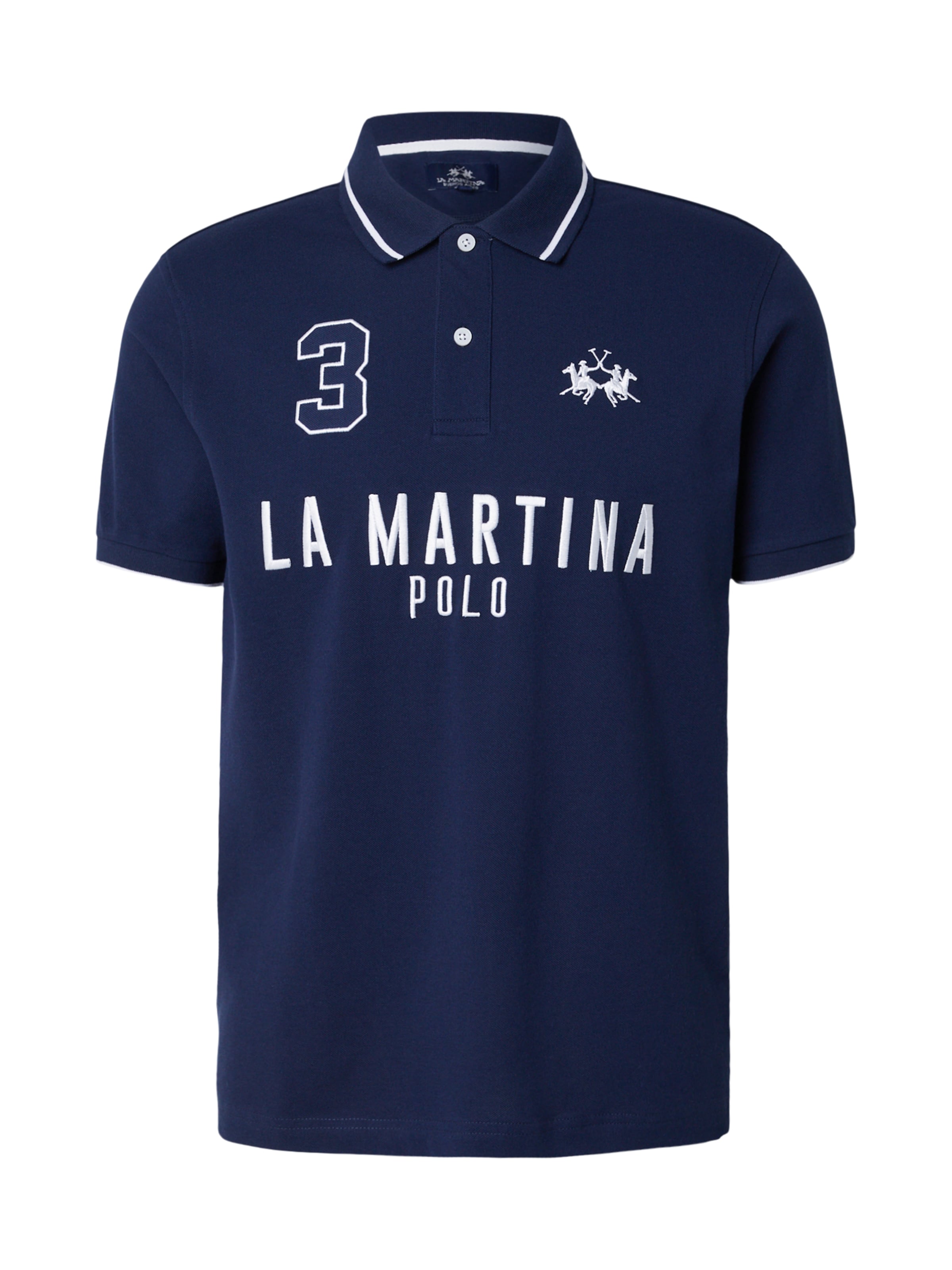 La Martina Póló - kék: elől