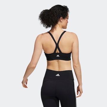 ADIDAS SPORTSWEAR Bustier Sports-BH i svart