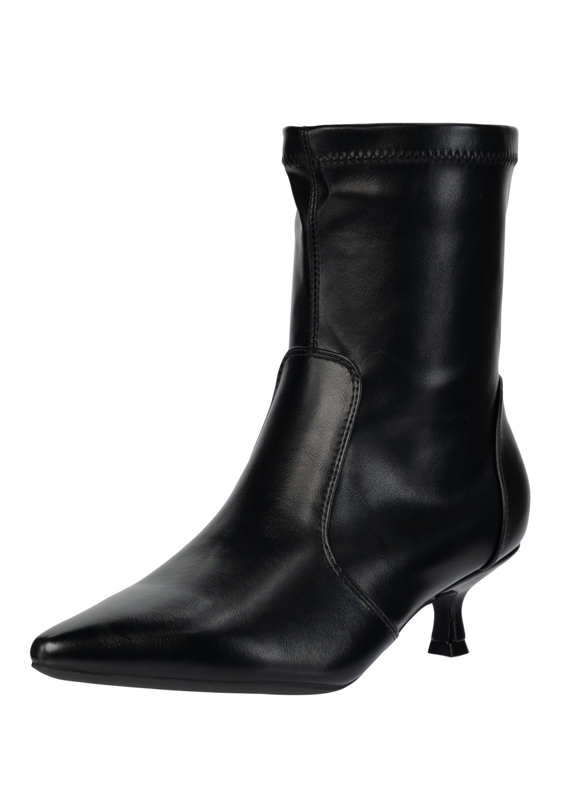 Bottines Salinyang en noir : devant