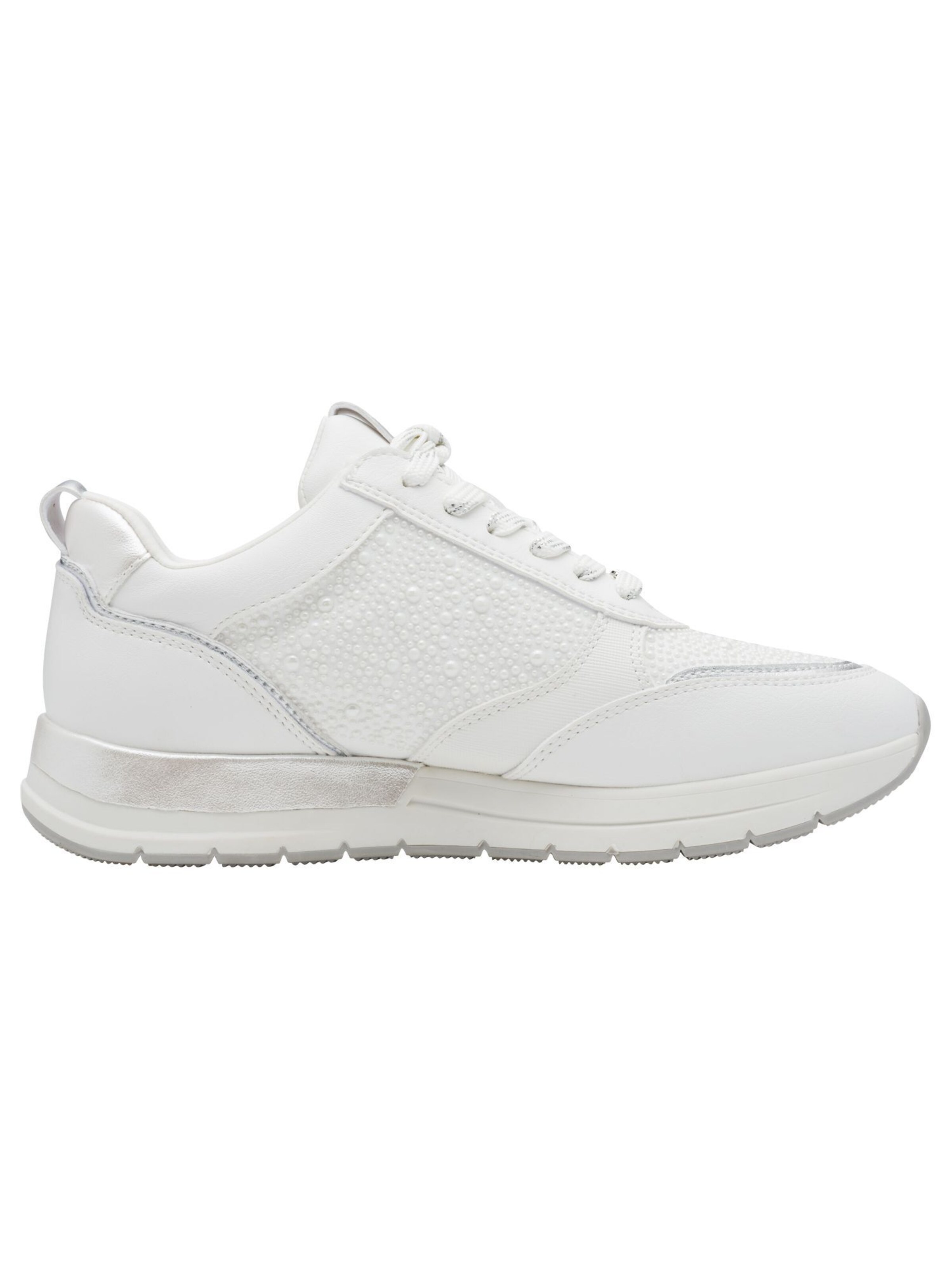 Tamaris Platform trainers in White