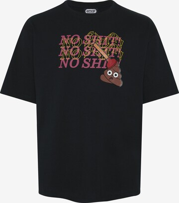 emoji Shirt in Black: front