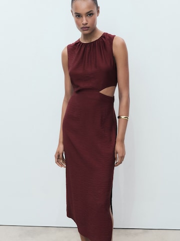 Robe 'OLIMPIO' MANGO en rouge : devant