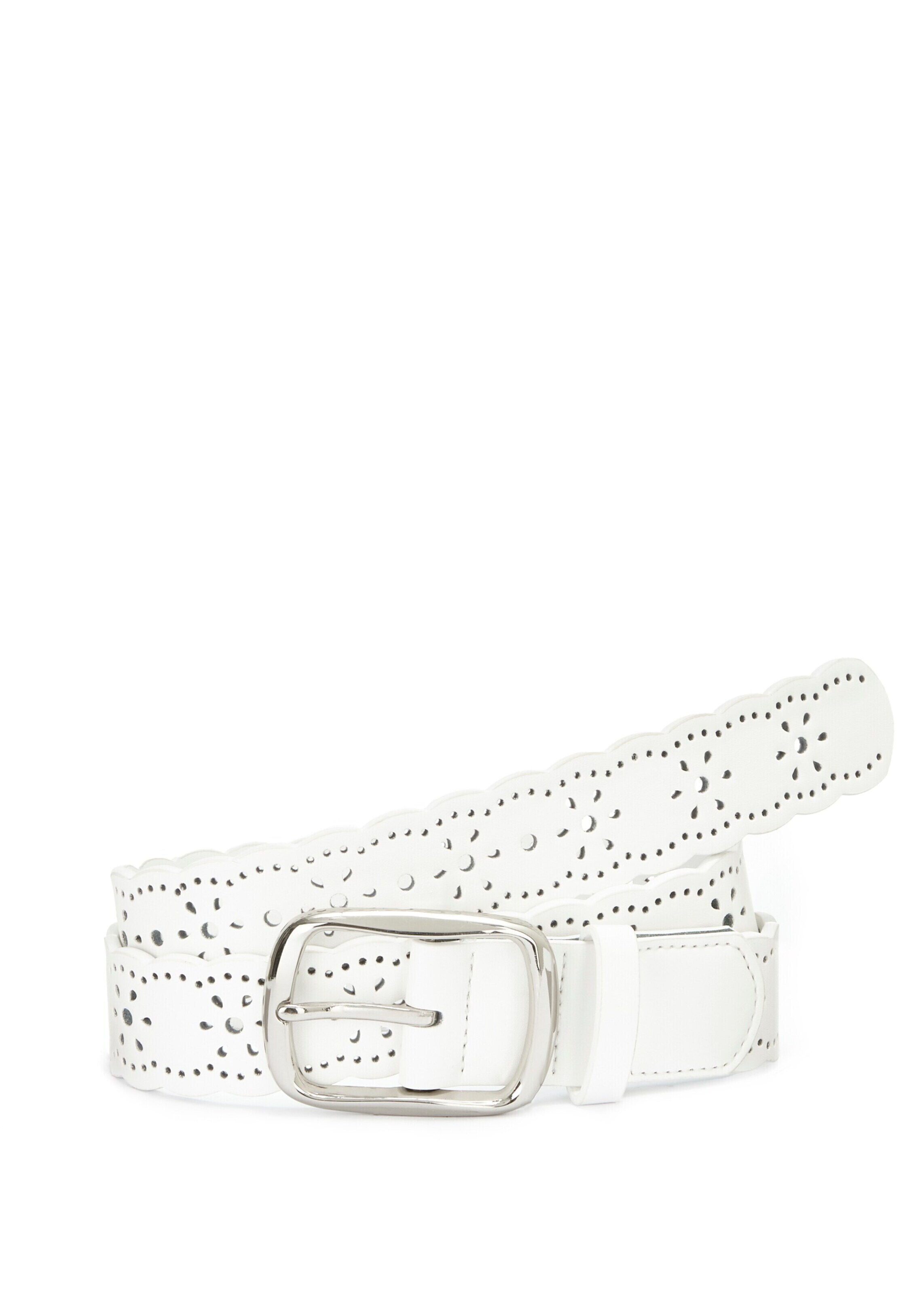 LASCANA - Cinturón en blanco: frente