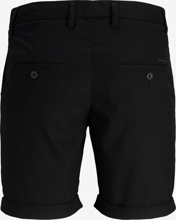 JACK & JONES Liibuv Chino-püksid 'Connor', värv must