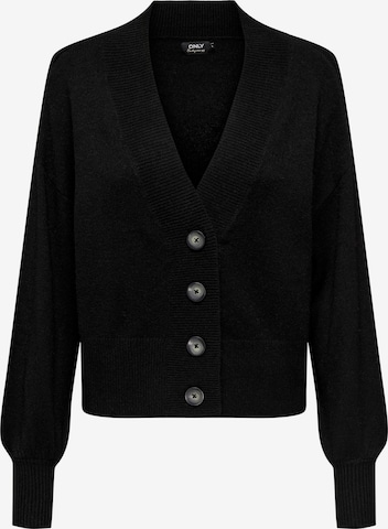 ONLY Knit Cardigan 'Ibi' in Black: front