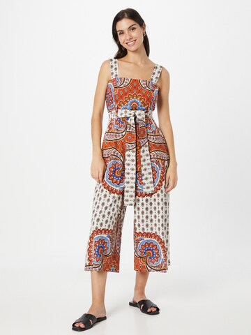 Derhy Jumpsuit 'NAIVE' in Bruin: voorkant