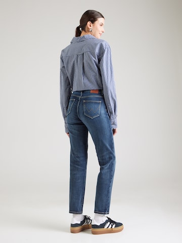 WRANGLER - regular Vaquero en azul: atrás
