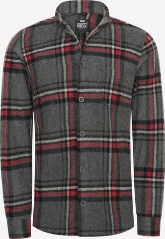 Rusty Neal Slim fit Button Up Shirt in Grey: front