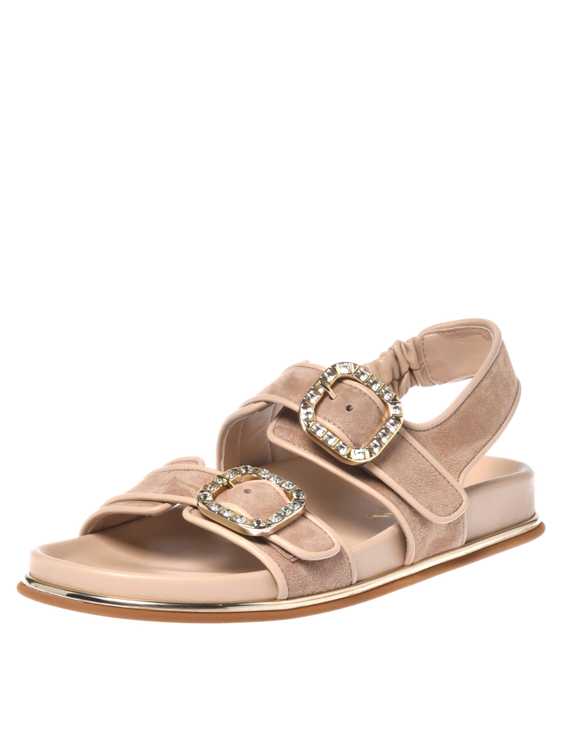 BALDININI Muiltjes in Beige: voorkant