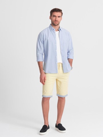 Ombre Regular Chino in Geel