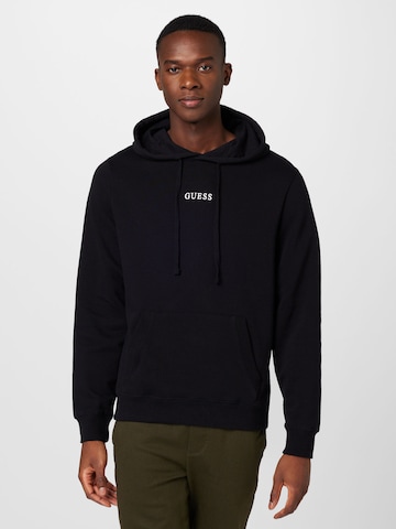 GUESS Sweatshirt 'Roy' in Black: front