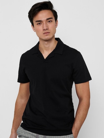 Only & Sons Shirt 'Abraham' in Black