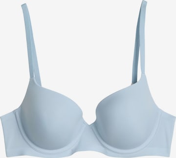 Marc O'Polo T-shirt Bra ' Second Skin ' in Blue: front