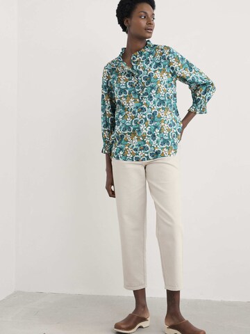 Seasalt Cornwall Bluse 'Twining' i grøn