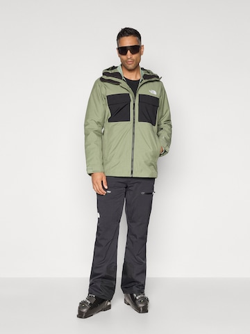 Geacă outdoor 'FOURBARREL' de la THE NORTH FACE pe verde