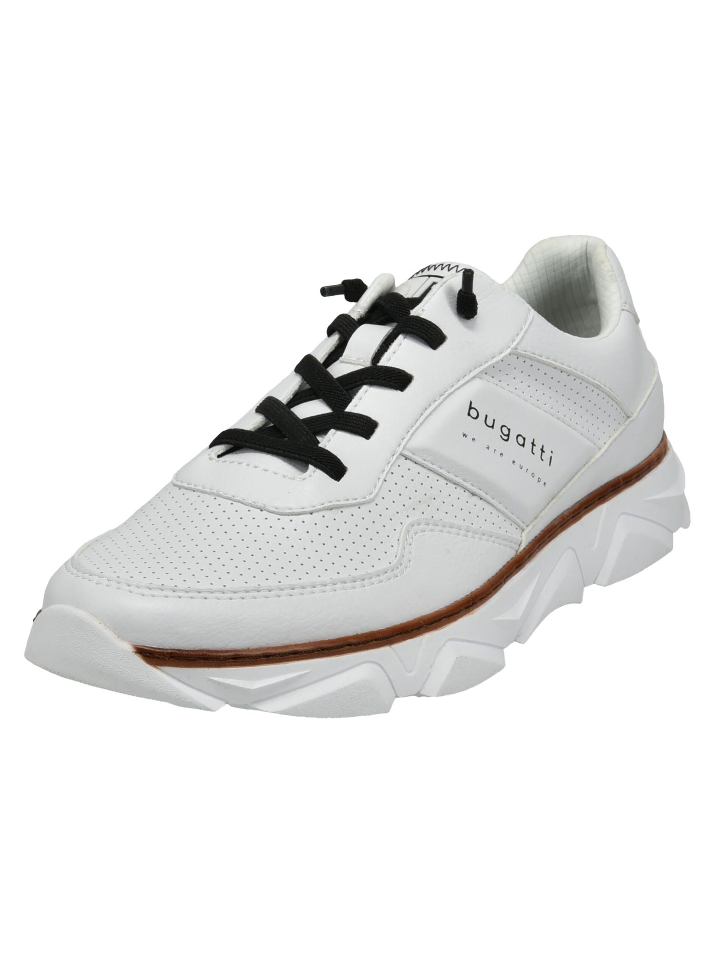 bugatti Sneakers laag 'Basic' in Wit