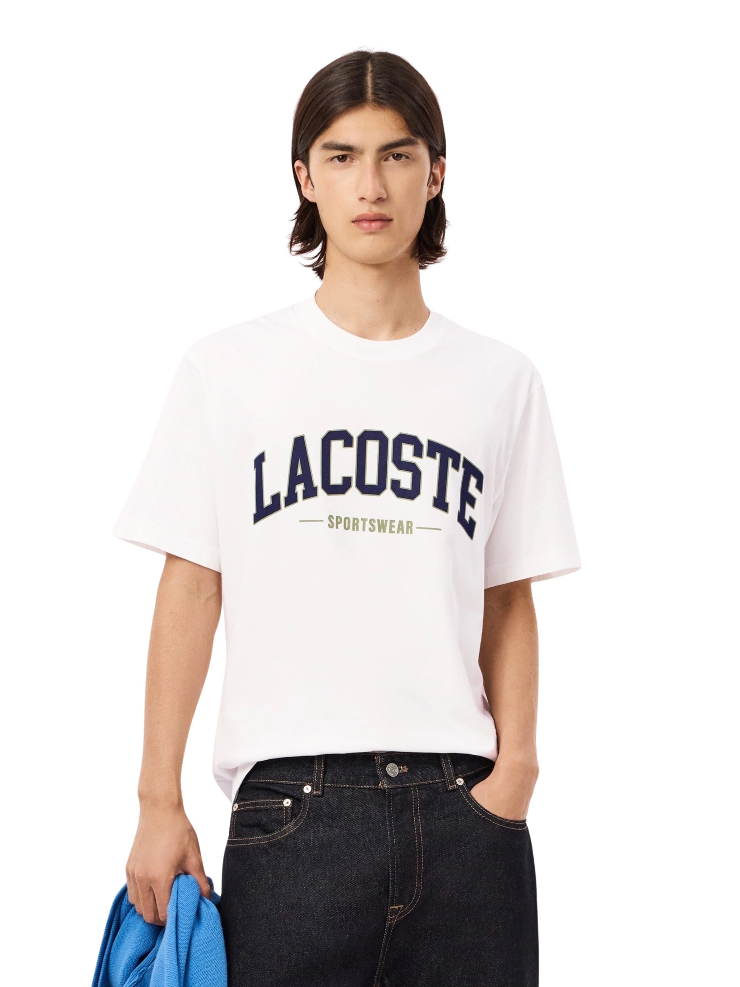 LACOSTE Bluser & t-shirts i hvid: forside