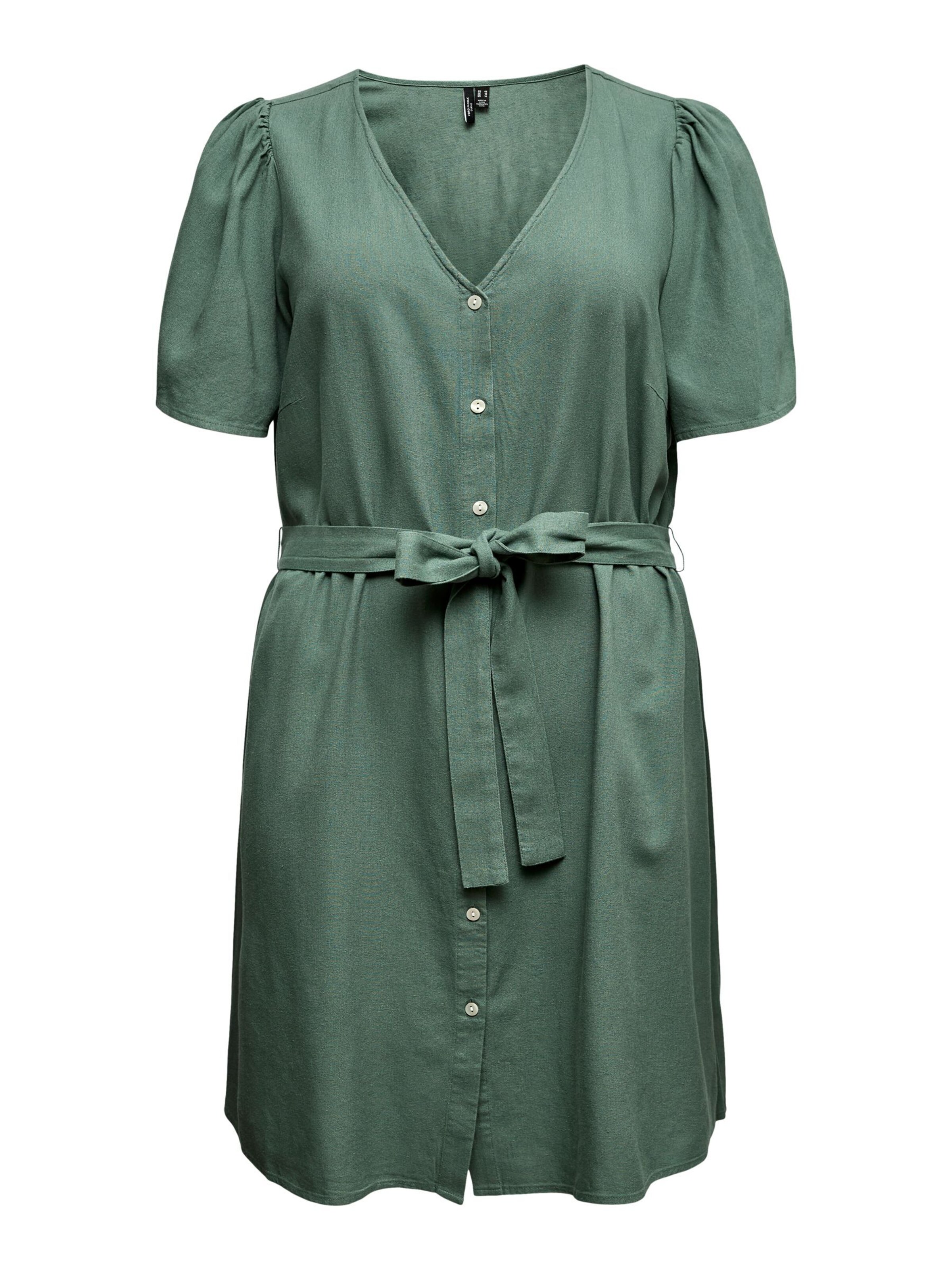 Vero Moda Curve Jurk 'VMCMymilo' in de kleur Spar, Productweergave