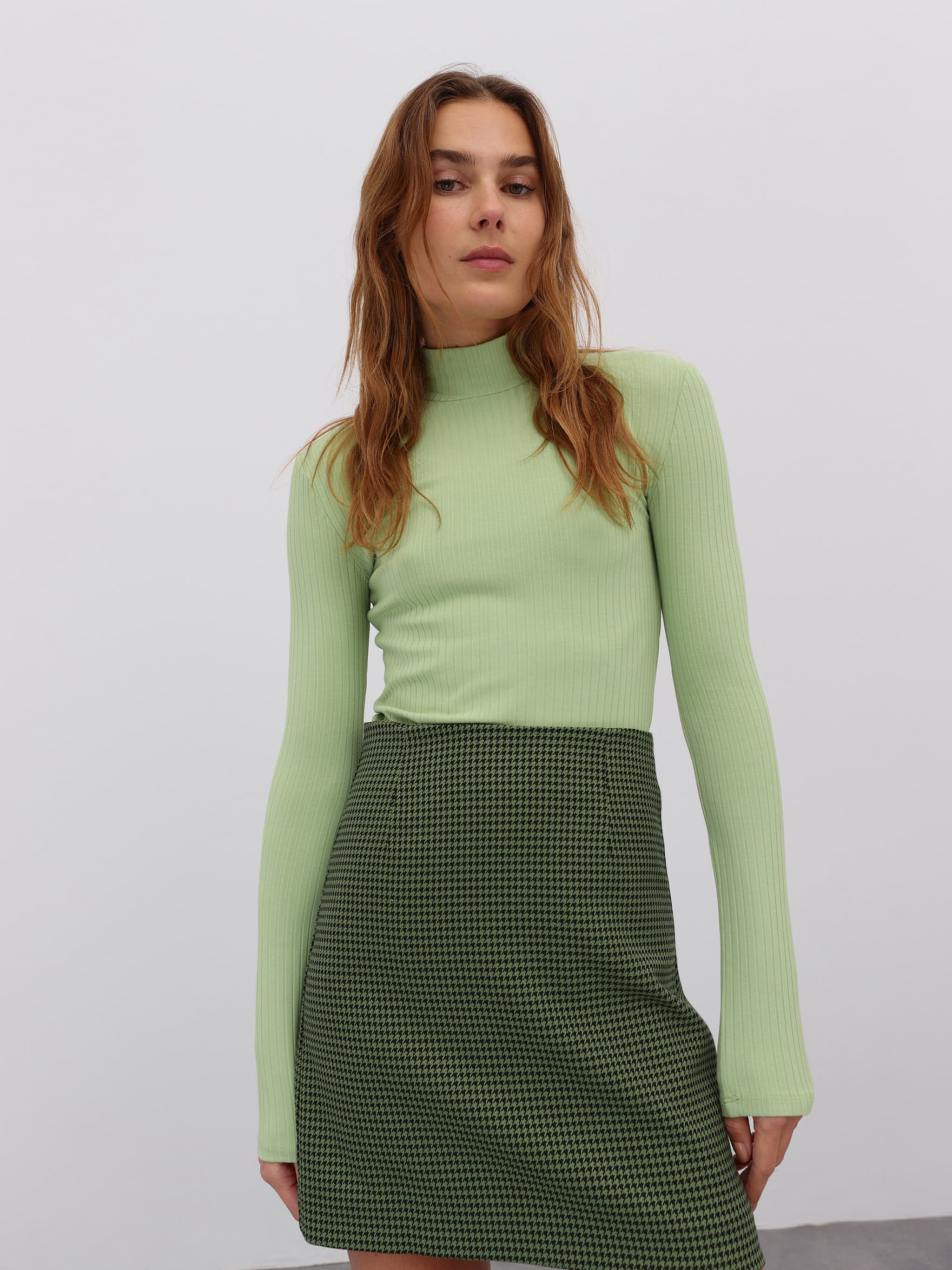 EDITED Producten Shirt 'Manon' Lichtgroen