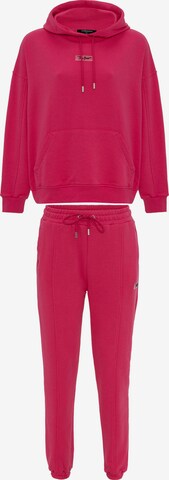 Tom Barron Sweatsuit in Pink: front