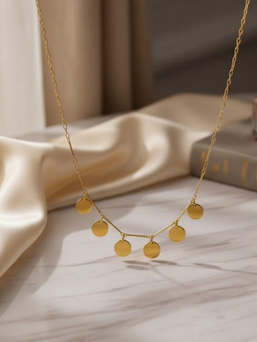 BS Schmuckdesign Necklace 'Luna' in Gold