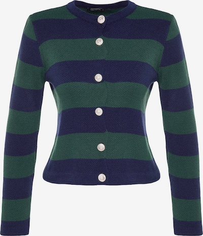 Kardiganas iš Trendyol, spalva – indigo spalva / tamsiai žalia, Prekių apžvalga