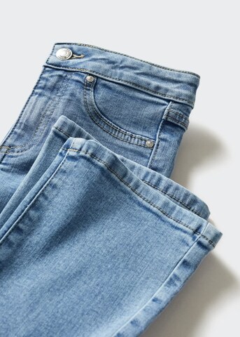 MANGO KIDS Flared Jeans 'Trumpet' in Blue