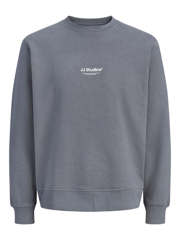 Felpa di Jack & Jones Plus in grigio: frontale