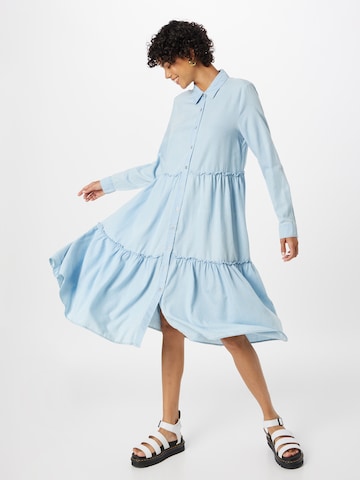 ONLY Shirt Dress 'Bea' in Blue: front