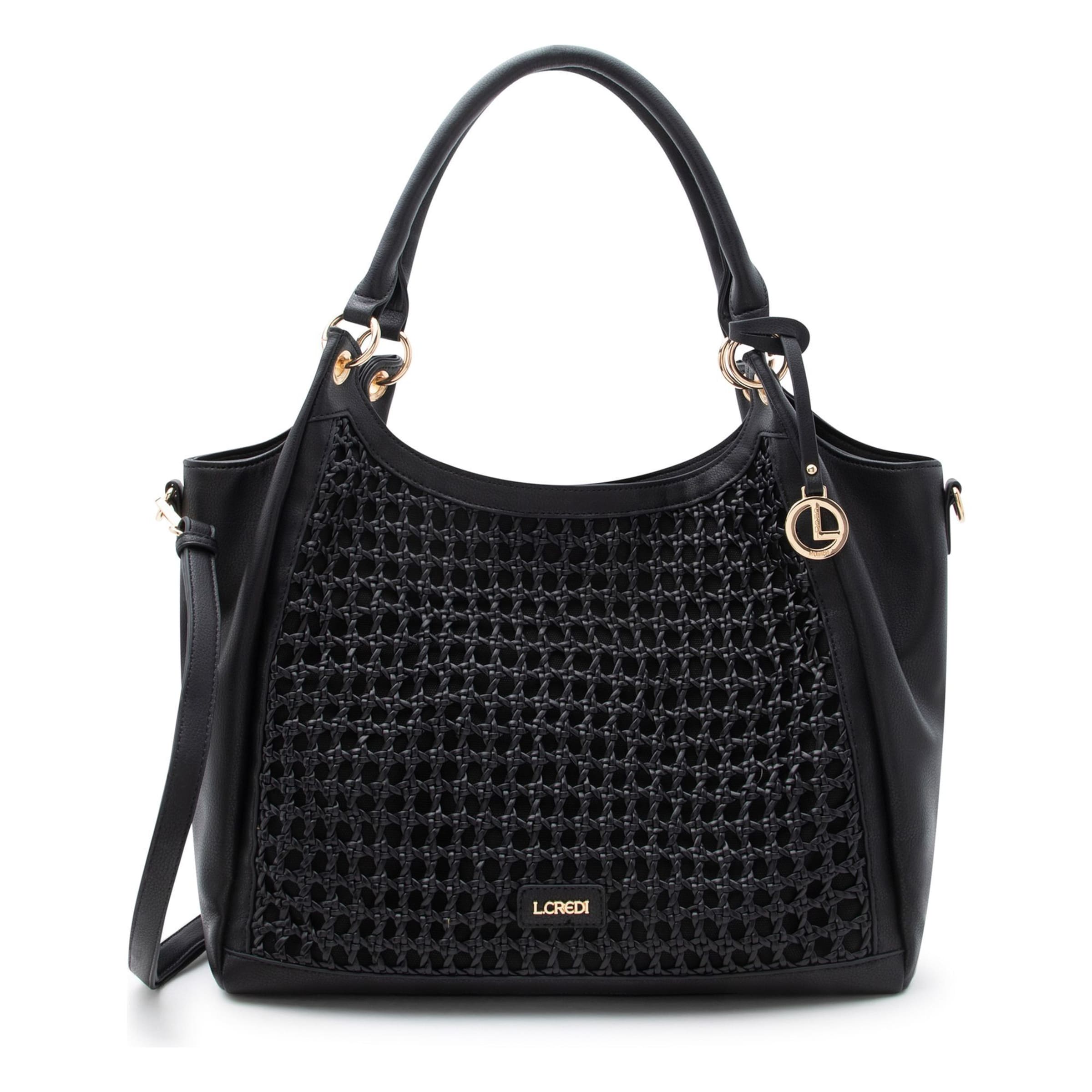 L.CREDI Shopper 'Roxana ' in Black, Item view