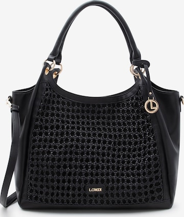 L.CREDI Shopper 'Roxana ' in Black: front