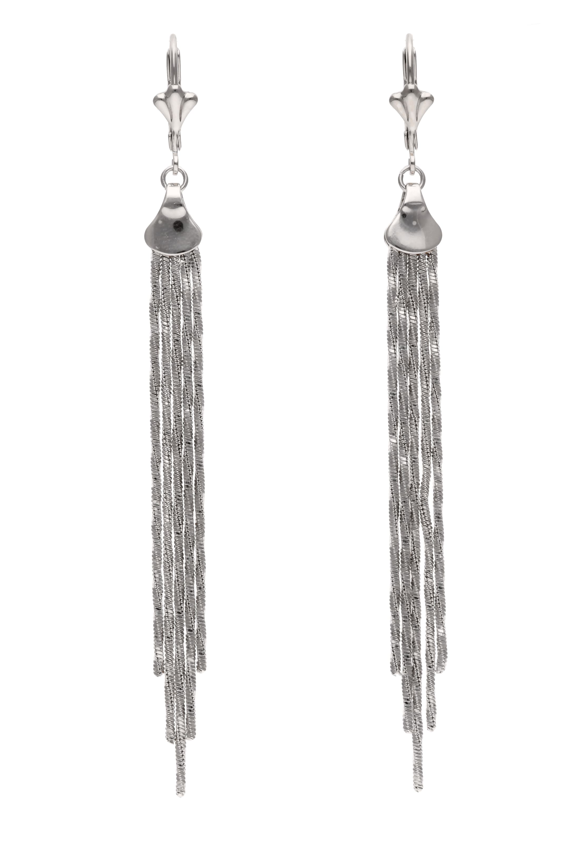 myMo at night Boucles d'oreilles en argent, Vue avec produit