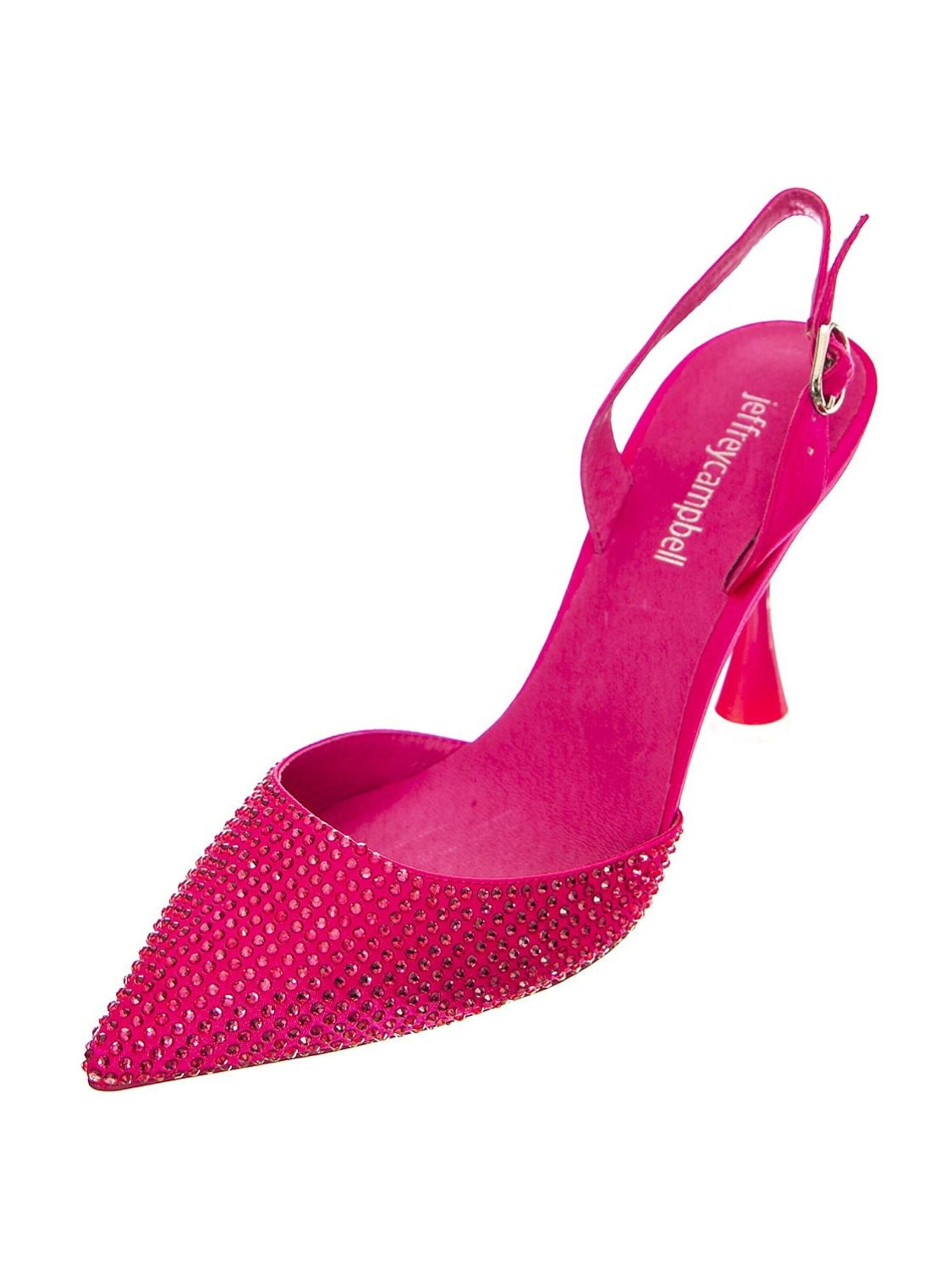 Jeffrey Campbell Slingpumps 'ZIVOTE' in Roze: voorkant