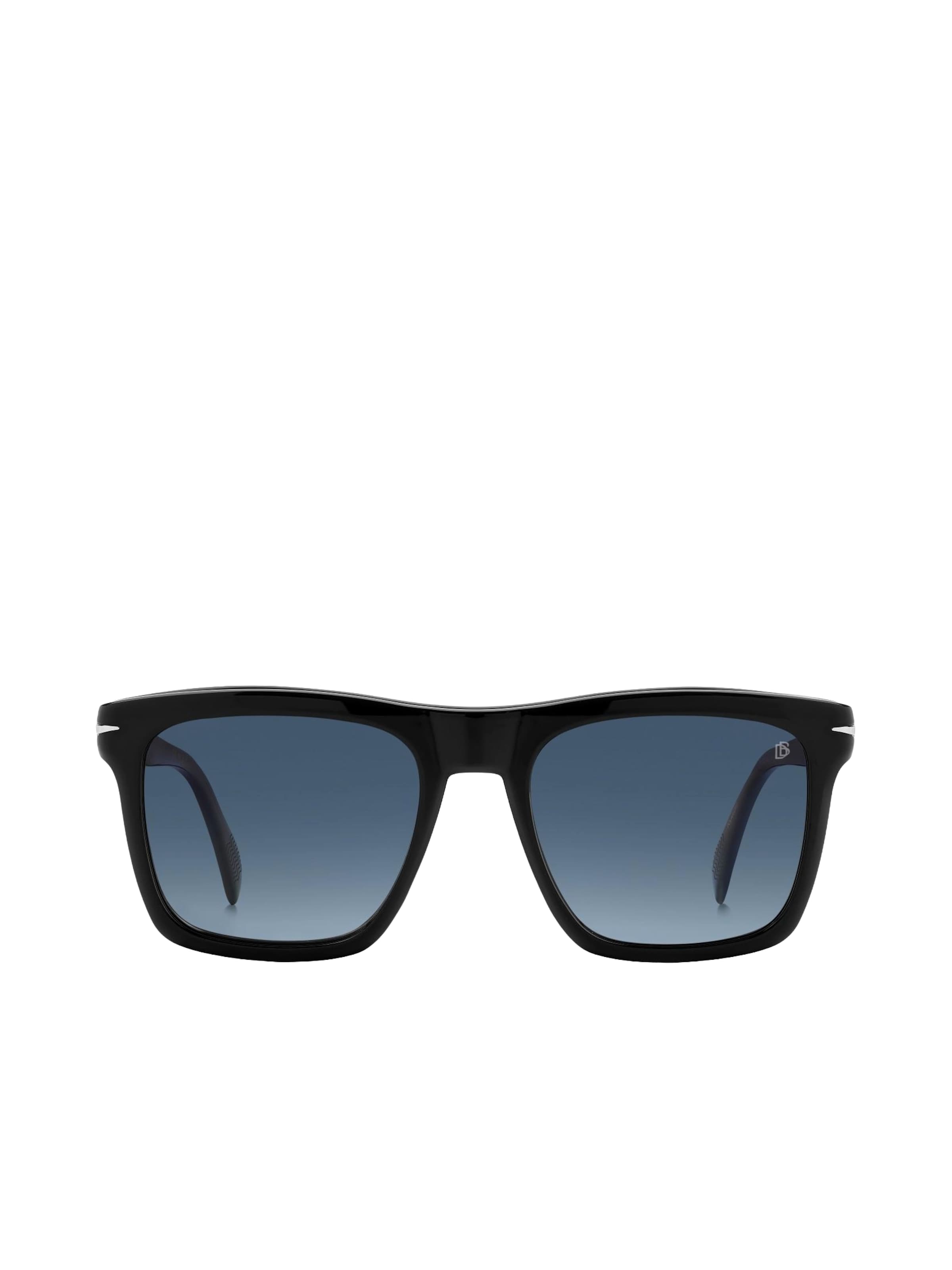 David Beckham Sunglasses in Black: front