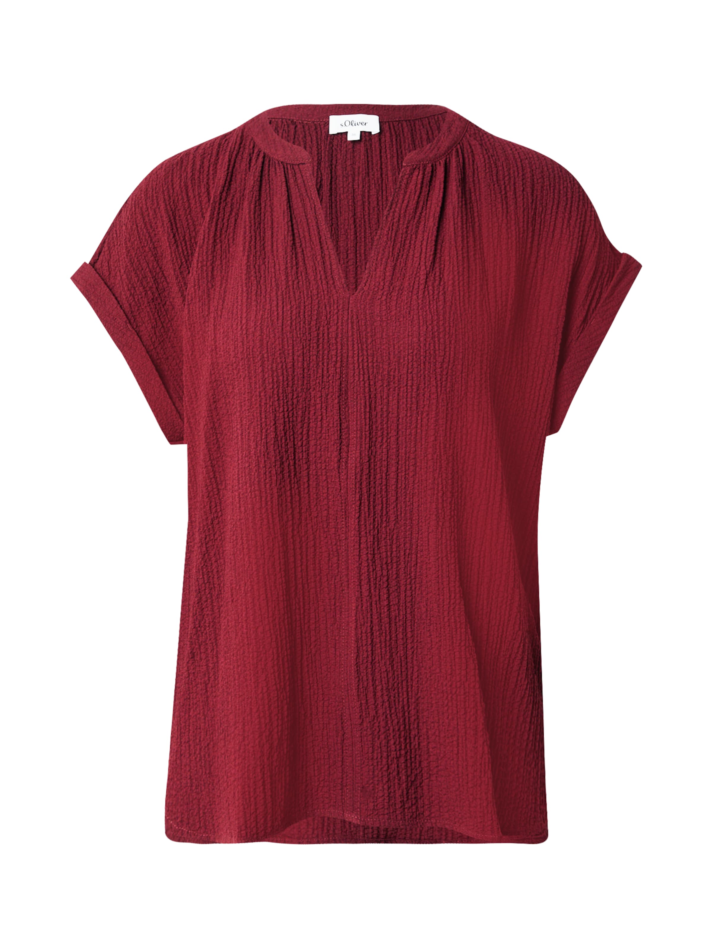 s.Oliver Bluse in Rot: Vorderseite