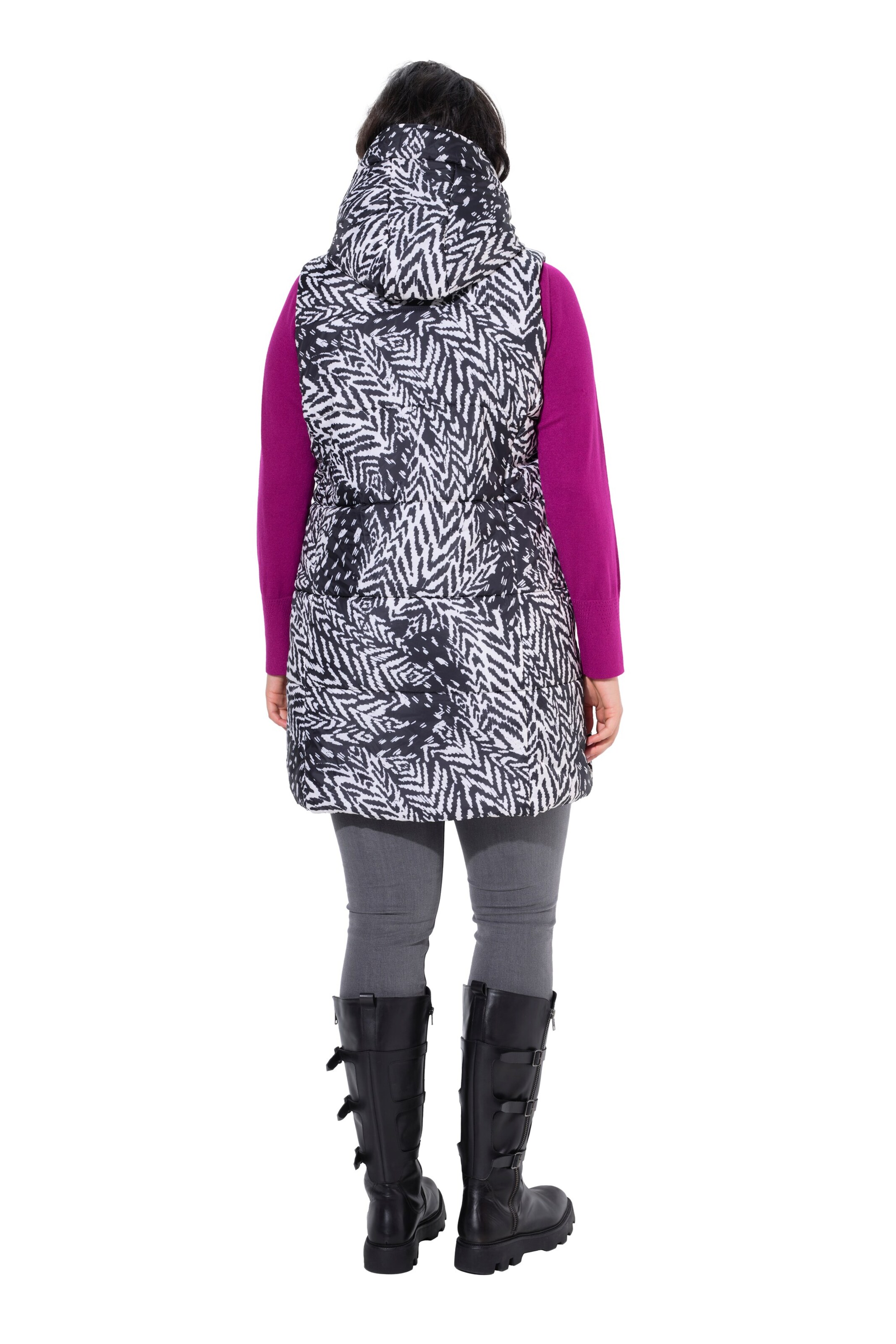 Ulla Popken Vest in Black