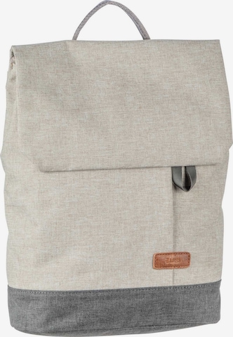 ZWEI Backpack 'Benno' in Beige: front