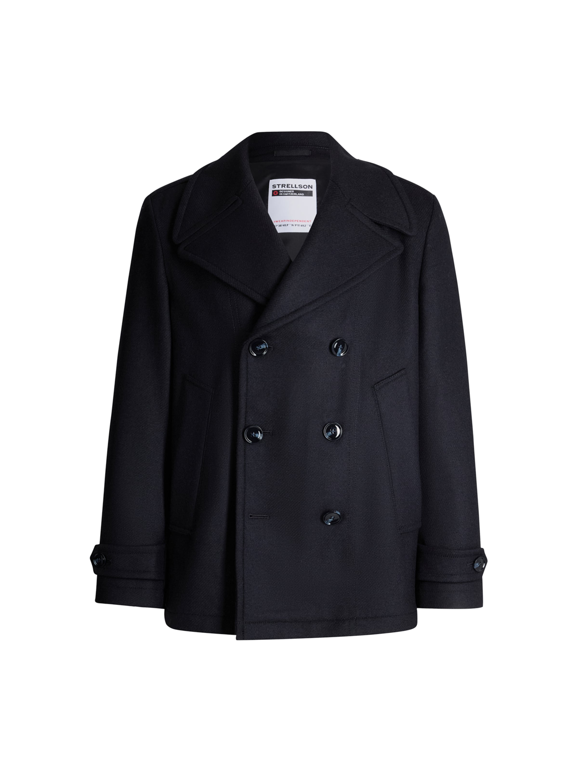 Manteau mi-saison 'Abano' STRELLSON en bleu : devant