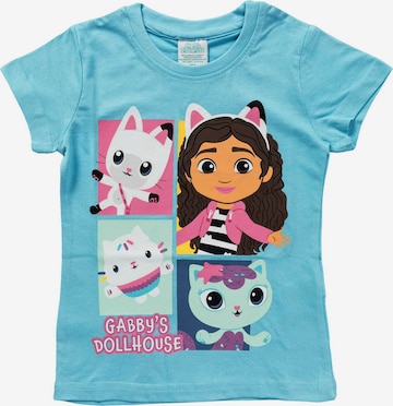 Gabby`s Dollhouse Shirt 'Gabby & Friends' in Blauw: voorkant