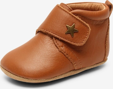 BISGAARD Slippers 'Star' in Brown: front